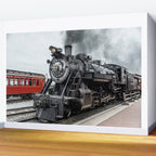Strasburg Railroad Vintage Steam Locomotive Baldwin Train Engine Pennsylvania Wall Mural Gallery Image 2