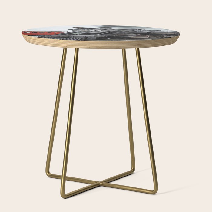 Strasburg Railroad Vintage Steam Locomotive Baldwin Train Engine Pennsylvania Side Table Gallery Image 1