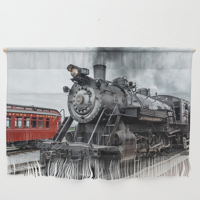 Strasburg Railroad Vintage Steam Locomotive Baldwin Train Engine Pennsylvania Wall Hanging Gallery Image 1