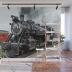 Strasburg Railroad Vintage Steam Locomotive Baldwin Train Engine Pennsylvania Wall Mural Gallery Image 1
