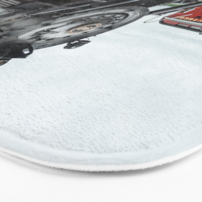 Strasburg Railroad Vintage Steam Locomotive Baldwin Train Engine Pennsylvania Bath Mat Gallery Image 3