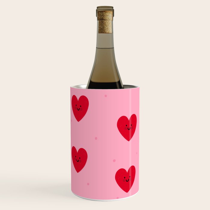 Red Hearts Wine Chiller Gallery Image 1