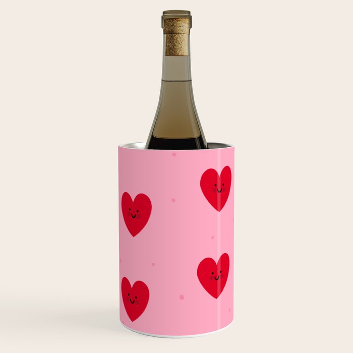 Red Hearts Wine Chiller Gallery Image 3