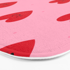 Red Hearts Bath Mat Gallery Image 3