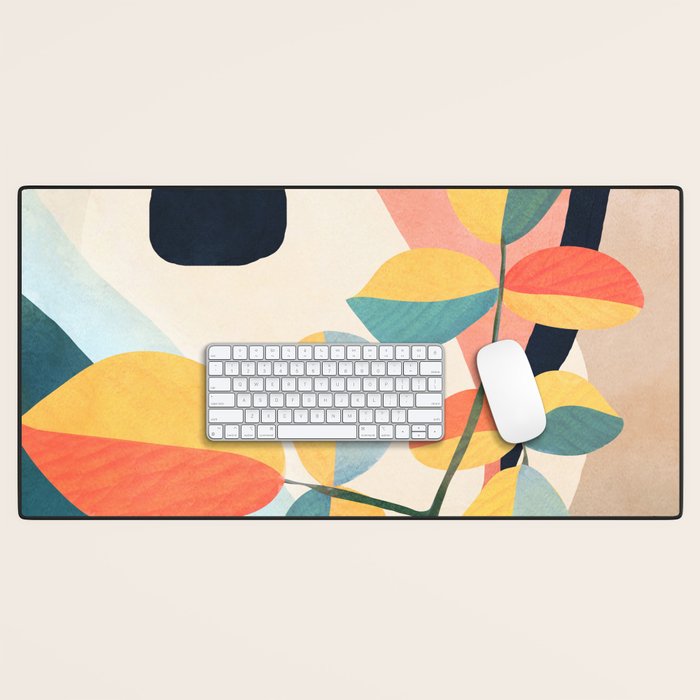 Colorful Branching Out 25 Desk Mat Gallery Image 1