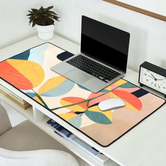 Colorful Branching Out 25 Desk Mat Gallery Image 2