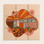 Scorpio Mid Century House Wood Wall Art Gallery Image 1