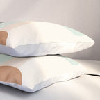 Azzurro Shapes No 53 Pillow Sham Gallery Image 3