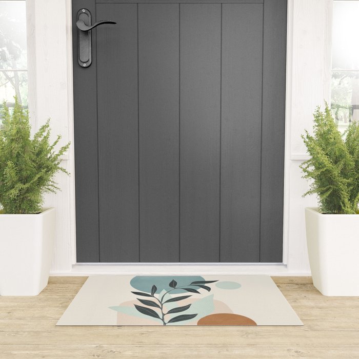 Azzurro Shapes No 53 Welcome Mat Gallery Image 3