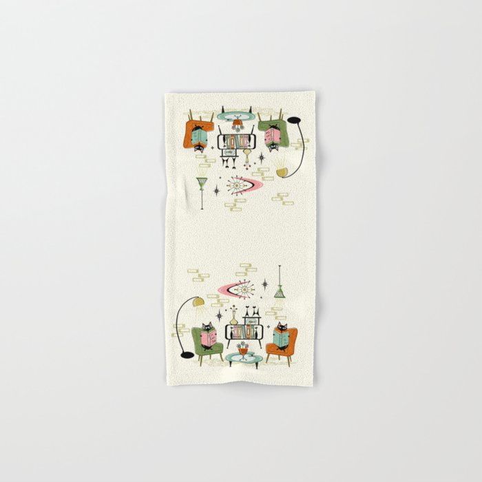 Cozy Cats Den studioxtine Bath Towel Gallery Image 1