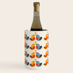 Festive Birds and Star Wine Chiller Gallery Image 1