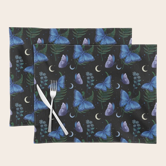 Blue Morpho Butterfly Placemat Gallery Image 1