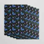 Blue Morpho Butterfly Wrapping Paper Gallery Image 3