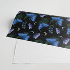 Blue Morpho Butterfly Wrapping Paper Gallery Image 2