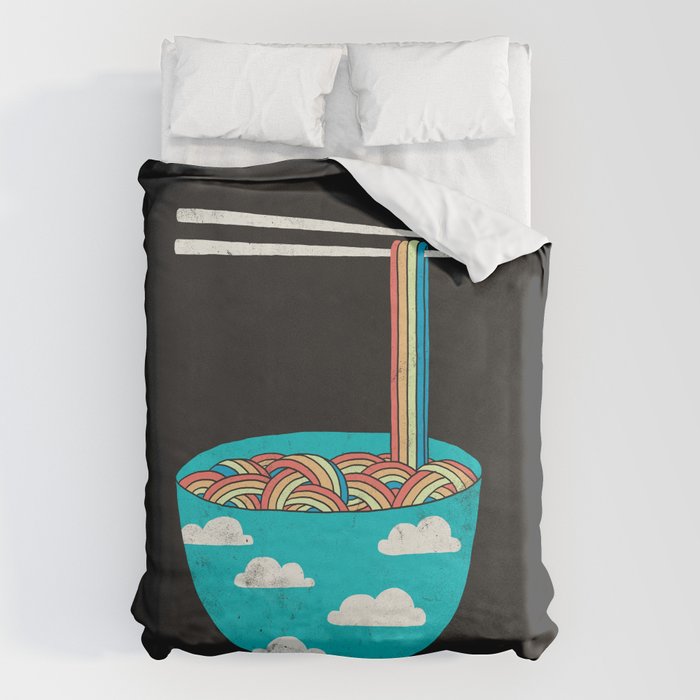 Rain-Bowl Duvet Cover Gallery Image 1