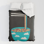 Rain-Bowl Duvet Cover Gallery Image 6