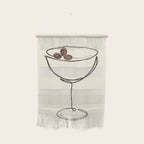 Espresso Martini Cocktail Drink Line Art Wall Hanging Gallery Image 1