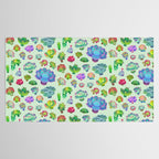 Baby succulent 2 - green Tablecloth Gallery Image 2