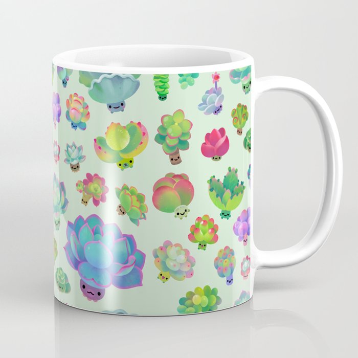 Baby succulent 2 - green Coffee Mug Gallery Image 1