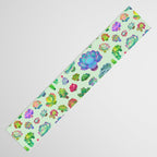 Baby succulent 2 - green Table Runner Gallery Image 3
