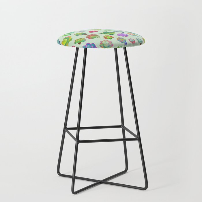 Baby succulent 2 - green Stool Gallery Image 1