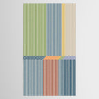 Linear Bauhaus Pattern 1 Tablecloth Gallery Image 2