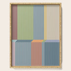 Linear Bauhaus Pattern 1 Serving Tray Gallery Image 1