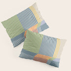 Linear Bauhaus Pattern 1 Pillow Sham Gallery Image 3