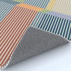 Linear Bauhaus Pattern 1 Rug Gallery Image 4