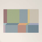 Linear Bauhaus Pattern 1 Welcome Mat Gallery Image 1