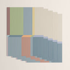 Linear Bauhaus Pattern 1 Wrapping Paper Gallery Image 3