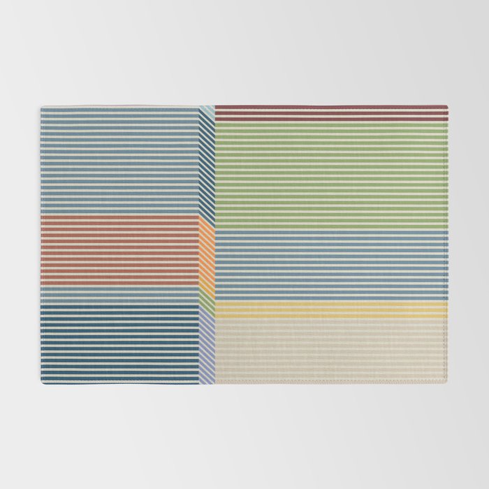 Linear Bauhaus Pattern 1 Rug Gallery Image 2