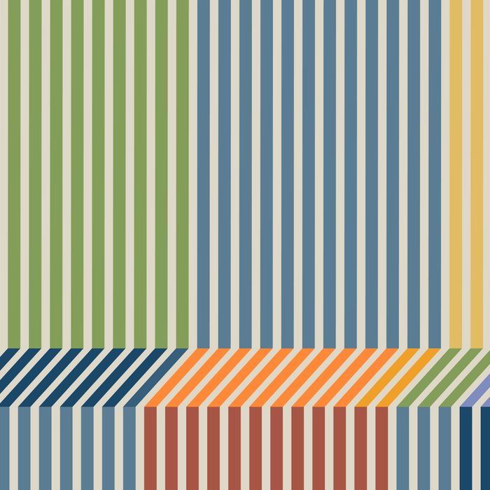 Linear Bauhaus Pattern 1 Coffee Mug Gallery Image 2