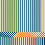 Linear Bauhaus Pattern 1 Coffee Mug Gallery Image 2