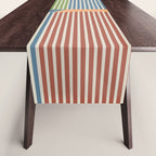 Linear Bauhaus Pattern 1 Table Runner Gallery Image 1