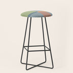 Linear Bauhaus Pattern 1 Stool Gallery Image 1