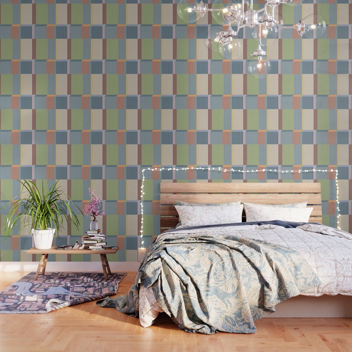 Linear Bauhaus Pattern 1 Wallpaper Gallery Image 3