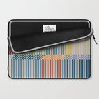 Linear Bauhaus Pattern 1 Laptop Sleeve Gallery Image 2