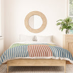 Linear Bauhaus Pattern 1 Duvet Cover Gallery Image 3
