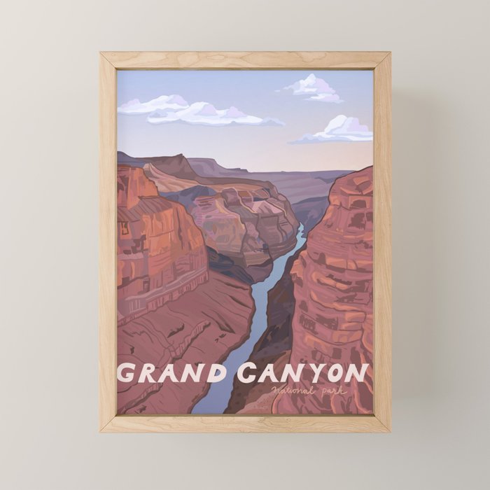 Grand Canyon National Park Mini Art Print Gallery Image 1