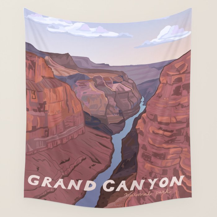 Grand Canyon National Park Wall Tapestry Gallery Image 4