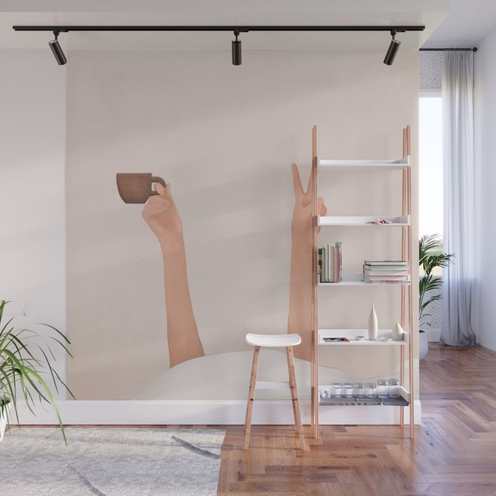 Good Peaceful Morning Wall Mural Gallery Image 1