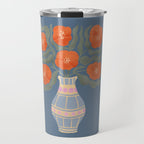 Flowers In A Vase Travel Mug Gallery Image 1