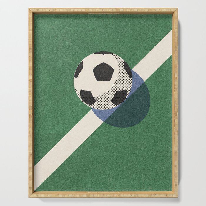 BALLS - Football - II Serving Tray Gallery Image 1