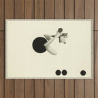 Film Noir Outdoor Rug Gallery Image 1
