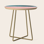 Turquoise Sea Pastel Beach III Side Table Gallery Image 1