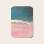 Turquoise Sea Pastel Beach III Bath Mat Gallery Image 1