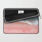 Turquoise Sea Pastel Beach III Laptop Sleeve Gallery Image 2