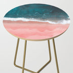 Turquoise Sea Pastel Beach III Side Table Gallery Image 2