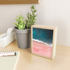 Turquoise Sea Pastel Beach III Mini Art Print Gallery Image 2